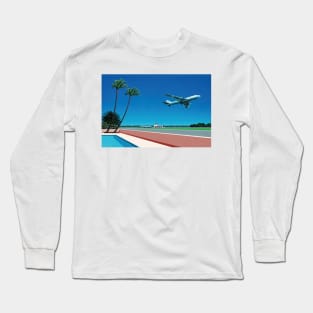 hiroshi nagai - hiroshi nagai prints plane Long Sleeve T-Shirt